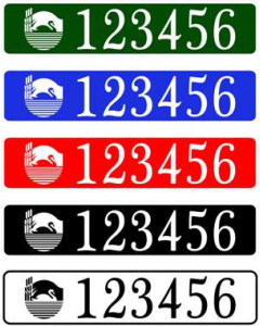 ourdesignbwcrtboatindexnumberstickerplate