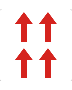 Boat Hoist Arrow Stickers - Lift Here (4 of)