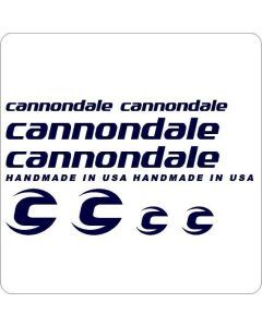 CANONDALE BICYCLE SET STICKERS