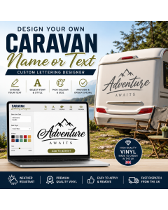 Caravan and Motorhome Name Designer