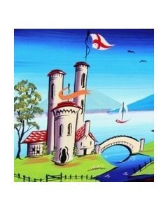 Traditional Canal Boat Castle  Scene 1