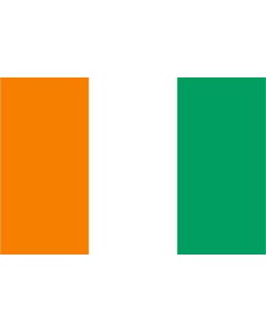 Ivory Coast Flag Sticker