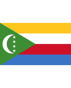 Comoros flag sticker