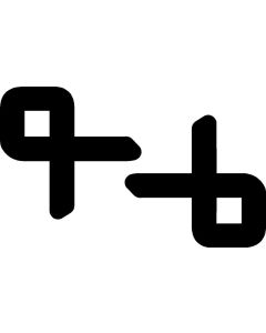 Coach Line Corners - Design Self Adhesive Sticker 3 (Pair)