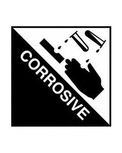 Corrosive 2 Safety Sticker