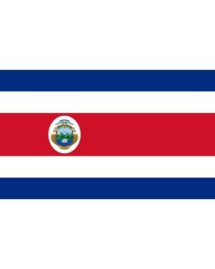 Costa Rica Flag Sticker