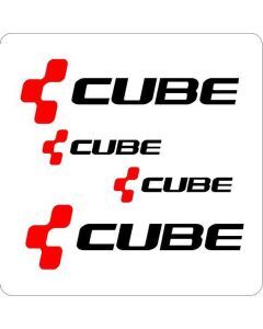 CUBE BICYCLE SET STICKERS