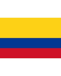 Colombia flag sticker 
