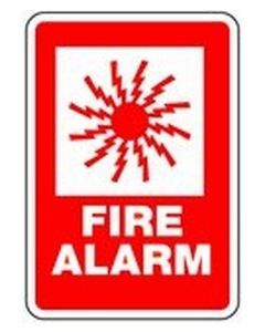 Fire Alarm 3 Safety Sticker