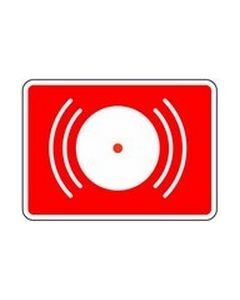 Fire Alarm 4 Safety Sticker