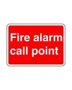 Fire alarm call point 3 Safety Sticker
