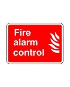 Fire Alarm Control Safety Sticker