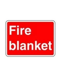 Fire and Blank Safety Sticker