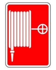Fire hose reel Safety Sticker