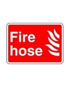 Fire Hose 4 Safety Sticker
