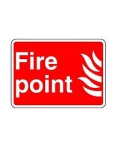 Fire Point 1 Safety Sticker