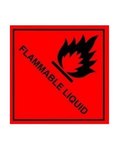 Flammable Liquid Safety Sticker
