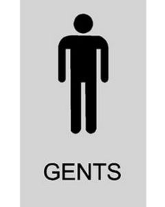Gents Vinyl Door Self Adhesive Sticker