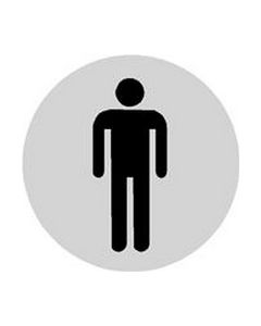 Gents Door  Self Adhesive Sticker - Pack of 5