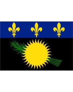 Guadeloupe Flag Sticker