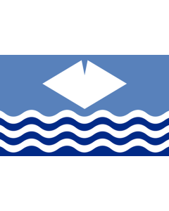 Isle of Wight Flag Sticker