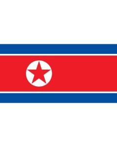 North Korea Flag Sticker