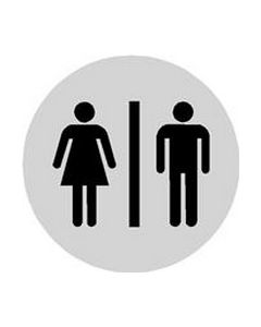 Ladies and Gents Vinyl Door Self Adhesive Sticker - Pack of 5