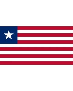 Liberia Flag Sticker