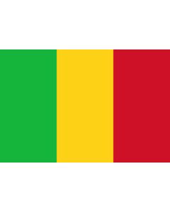 Mali flag sticker