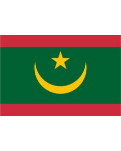 Mauritania Flag Sticker