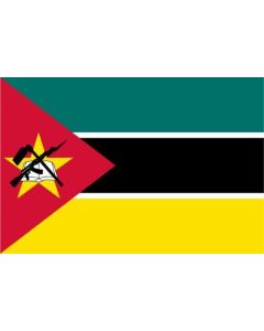 Mozambique Flag Sticker