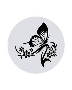 Port Hole Etch Design Self Adhesive Sticker 8