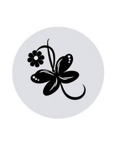 Port Hole Etch Design Self Adhesive Sticker 9