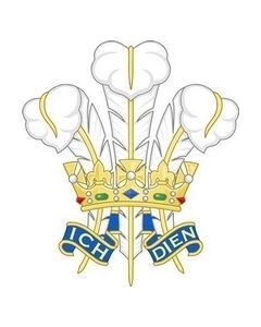 Prince Of Wales Feathers Sticker