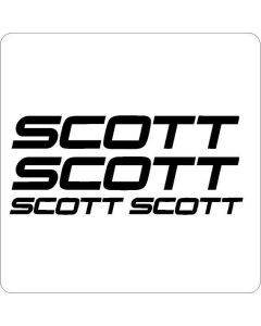 SCOTT BICYCLE STICKER SET
