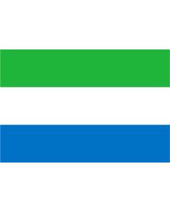 Sierrra Leone Flag Sticker