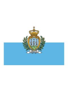 San Marino Flag Sticker