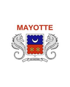 Mayotte Flag Sticker