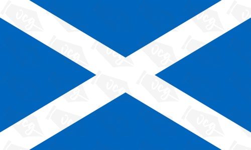 Scotland flag sticker 