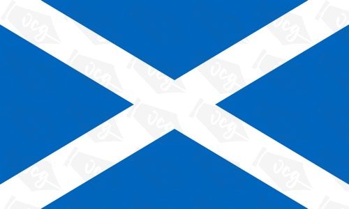 Scotland flag sticker 