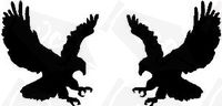 Eagle Sticker (left or right facing)