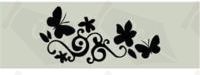 Window Etch Adhesive Vinyl Design Self Adhesive Sticker  9