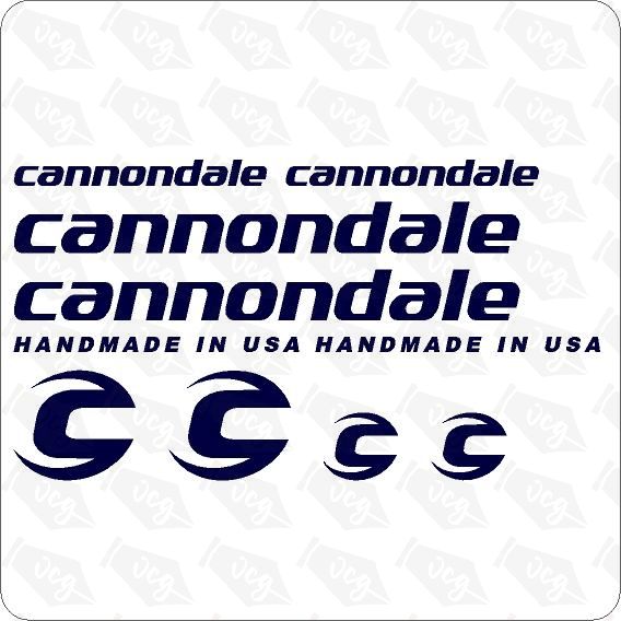 Custom cannondale decals hot sale