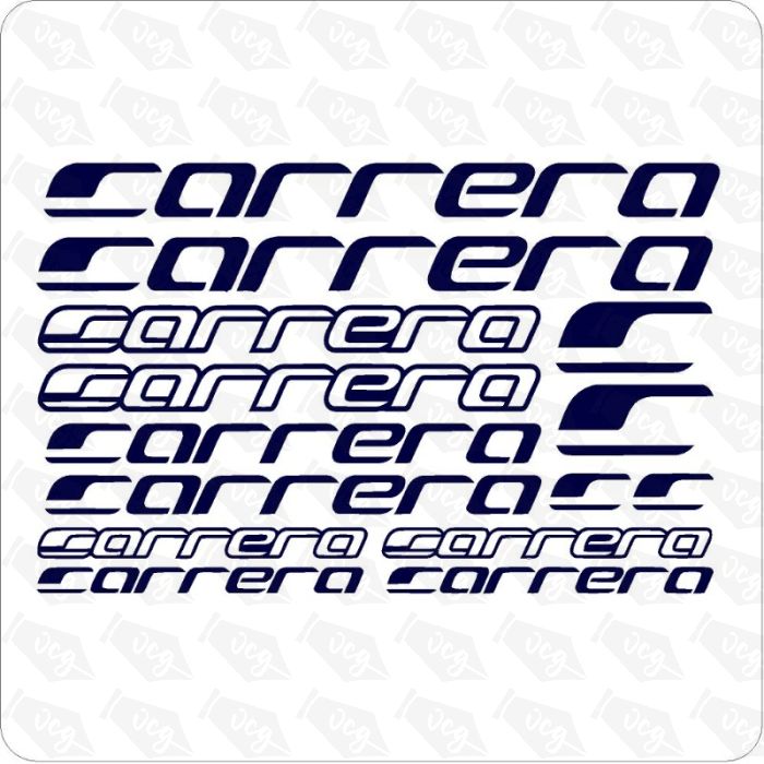 Carrerea Bicycle Sticker Set