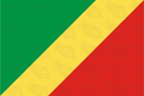 Republic of the Congo Flag Sticker