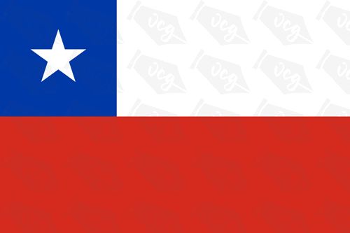 Chile flag sticker 