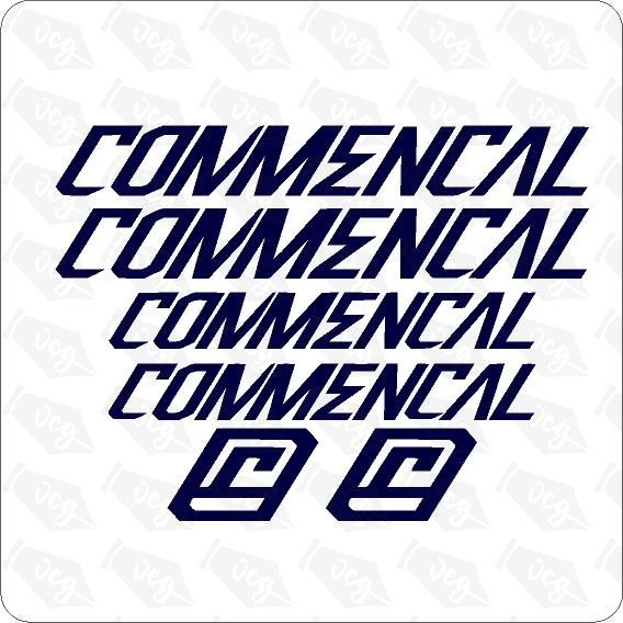 Commencal Bicycle Sticker Set