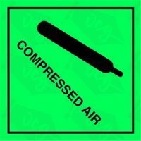 Compressed Air Safety Sticker