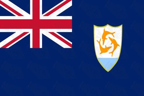 Anguilla flag sticker