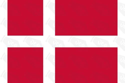 Denmark Flag Sticker